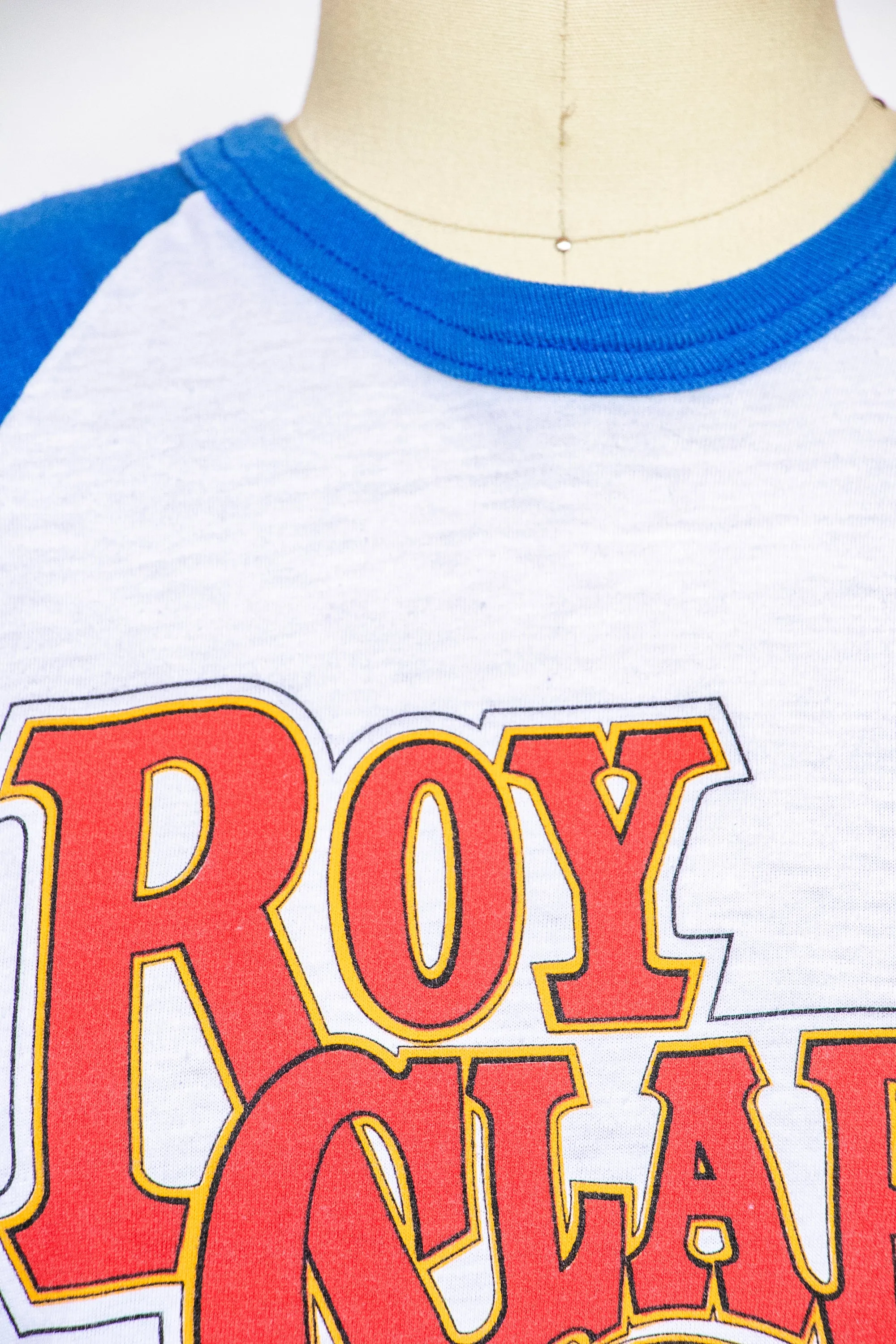 1980s T-Shirt Roy Clark In Concert Tour Reglan Baseball Tee S