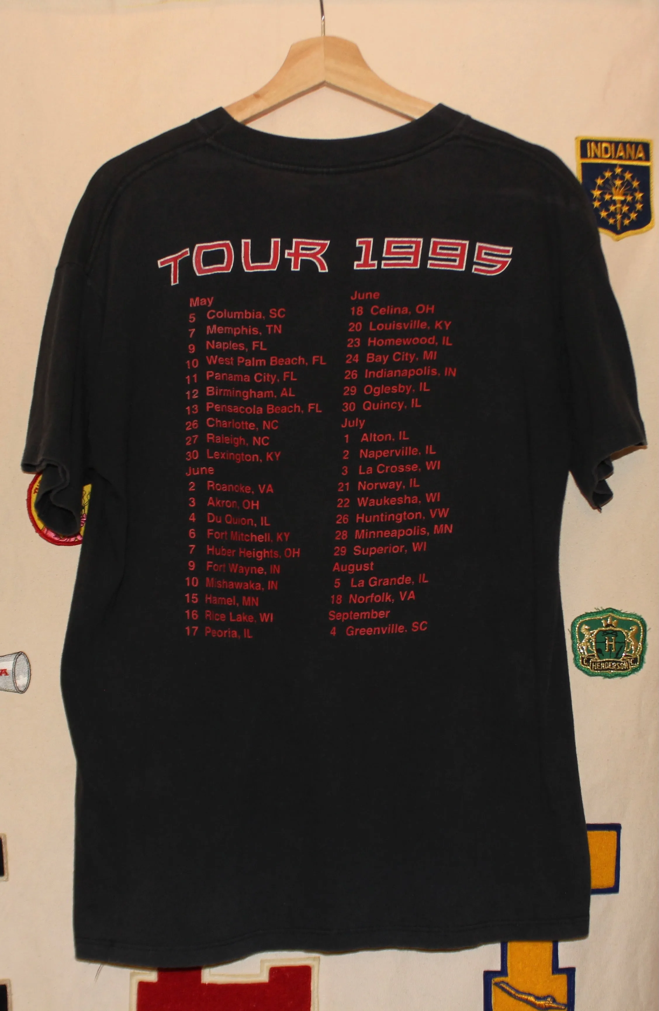 1995 .38 Special Tour T-Shirt: L