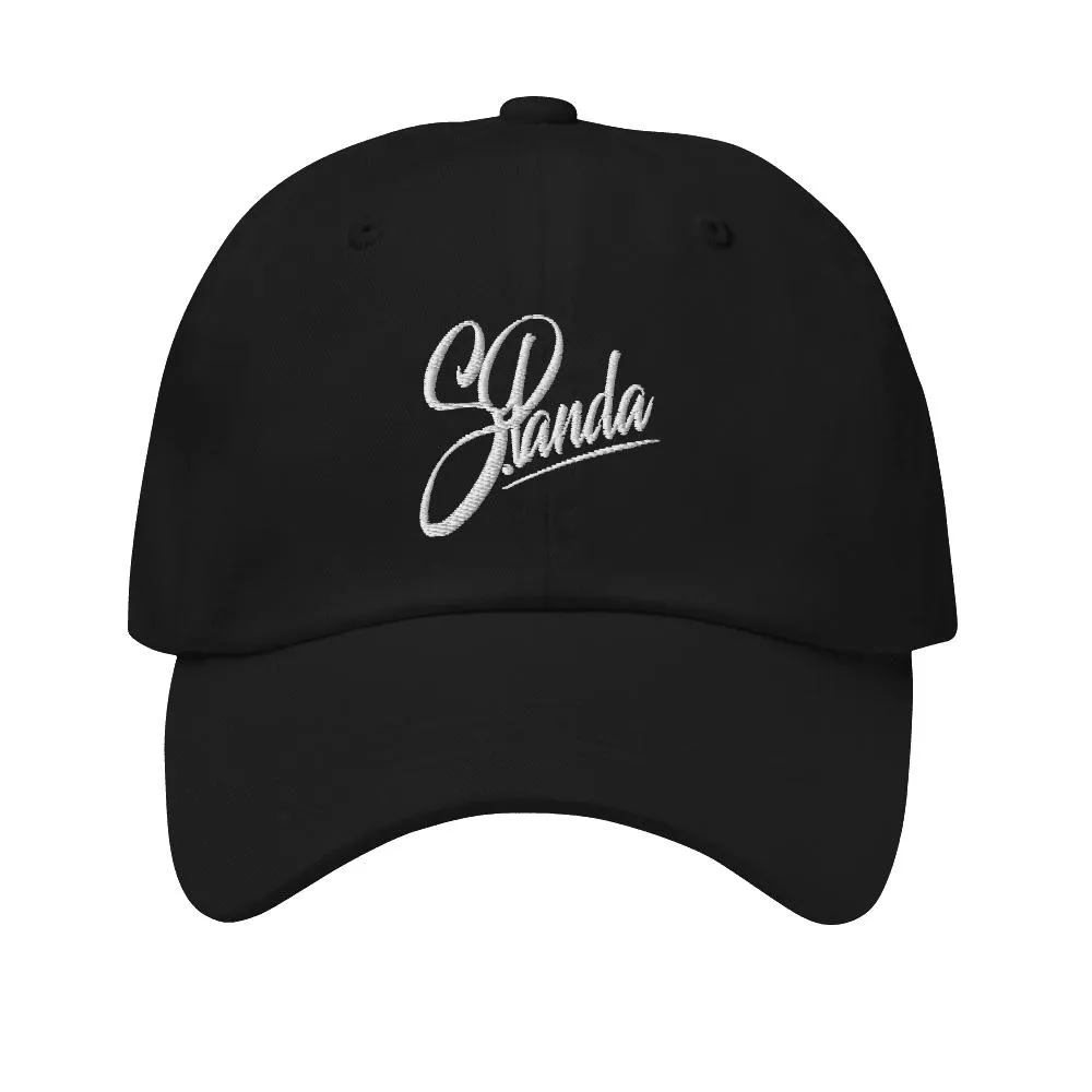 3D Embroided Signature Dad Hat / Baseball Cap