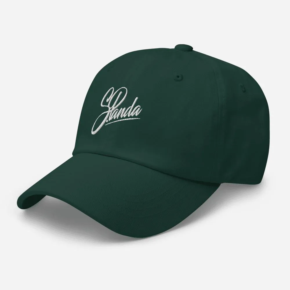 3D Embroided Signature Dad Hat / Baseball Cap