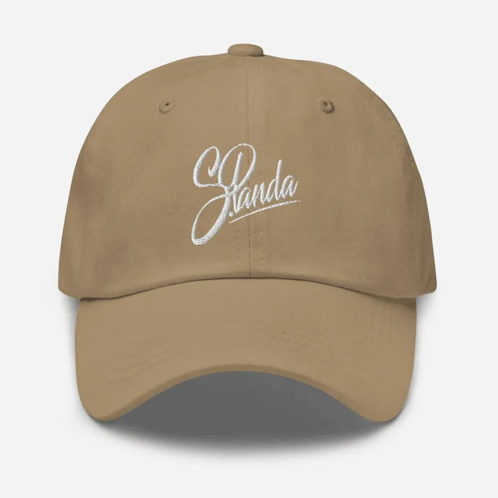 3D Embroided Signature Dad Hat / Baseball Cap