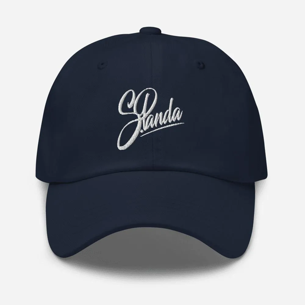 3D Embroided Signature Dad Hat / Baseball Cap