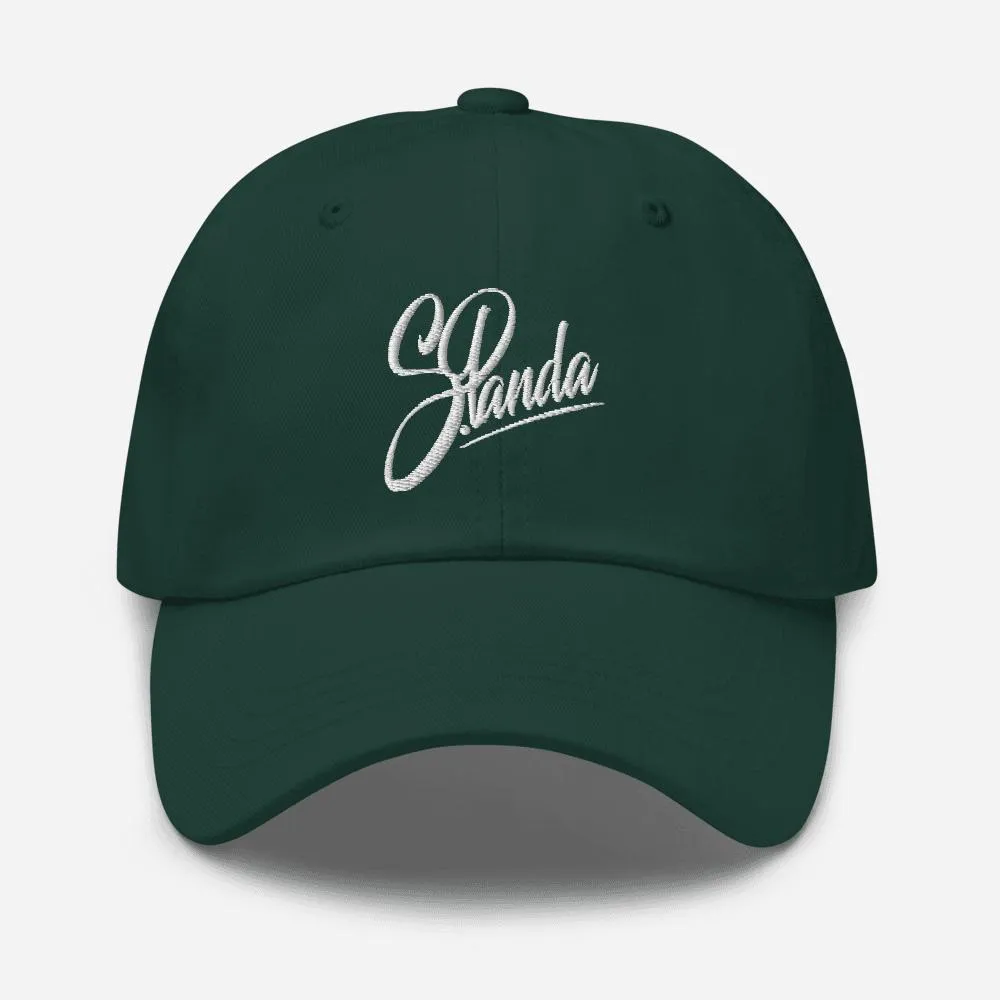 3D Embroided Signature Dad Hat / Baseball Cap