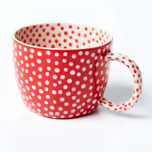 6 x Red Chino Mugs