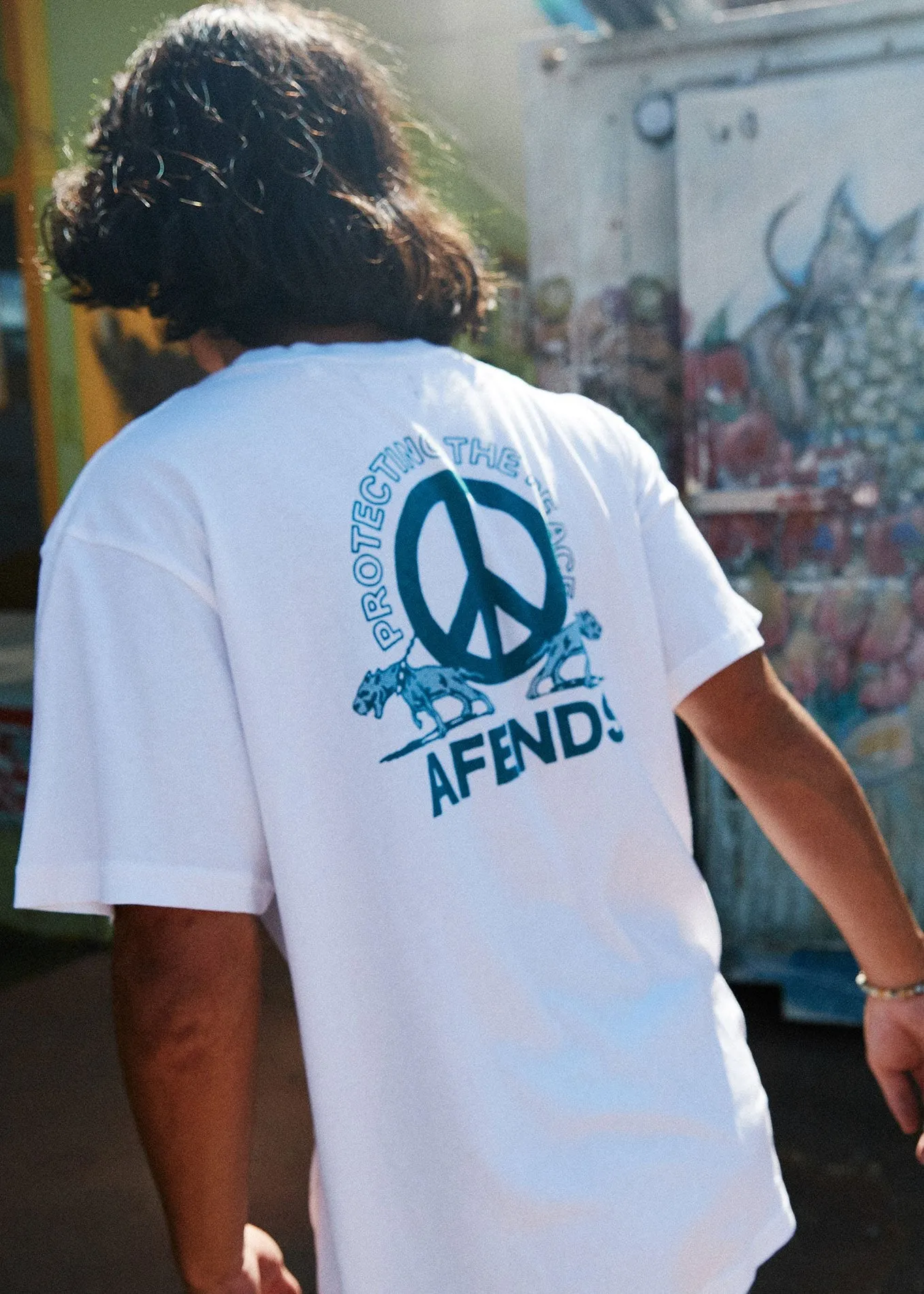 Afends Mens Protect - Retro Fit Tee