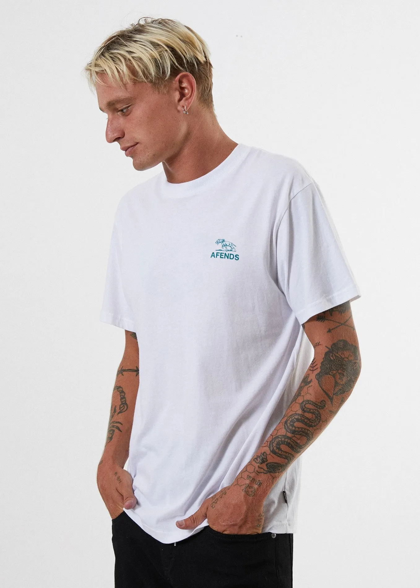 Afends Mens Protect - Retro Fit Tee