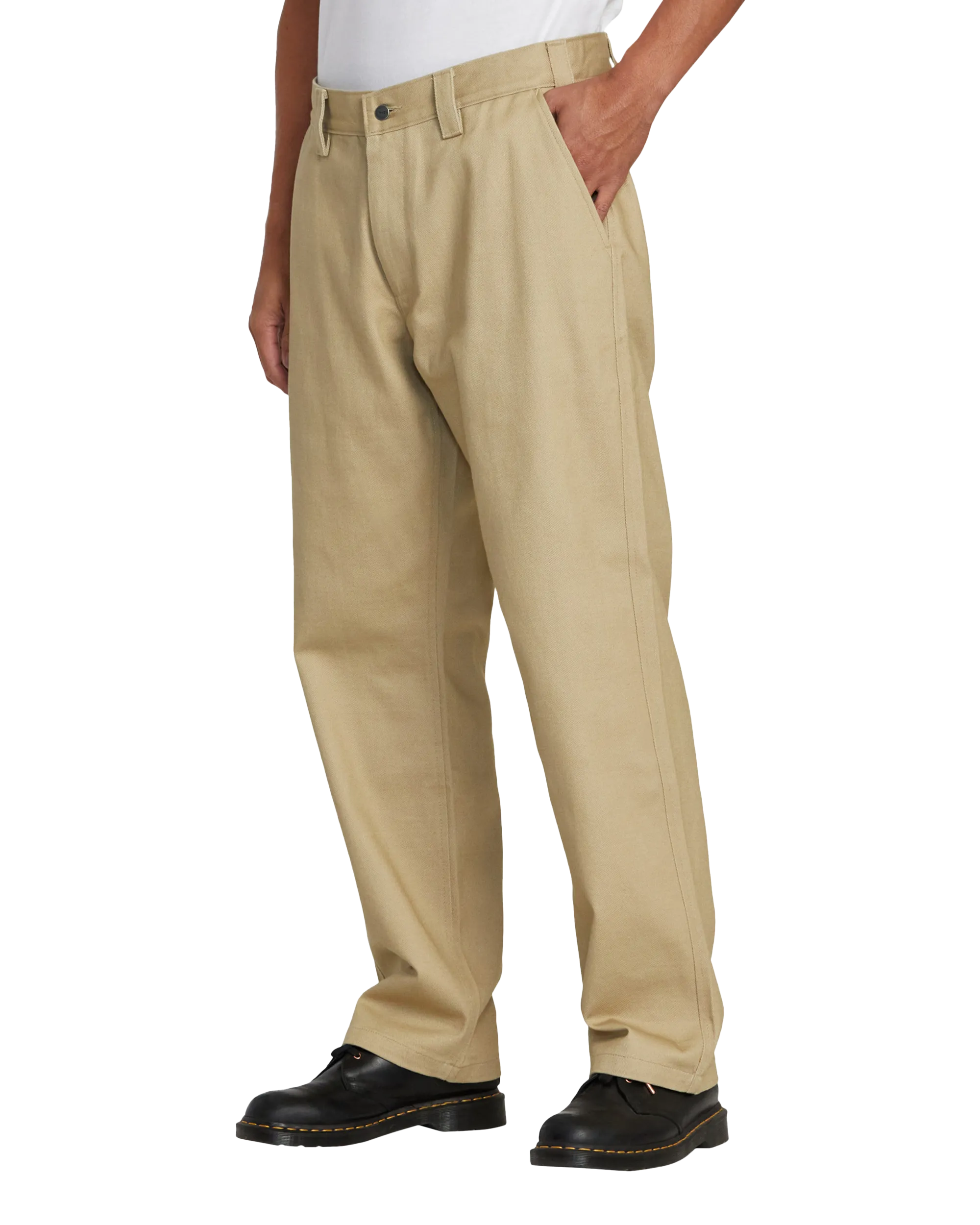 Americana Chino 2 Trousers in Khaki