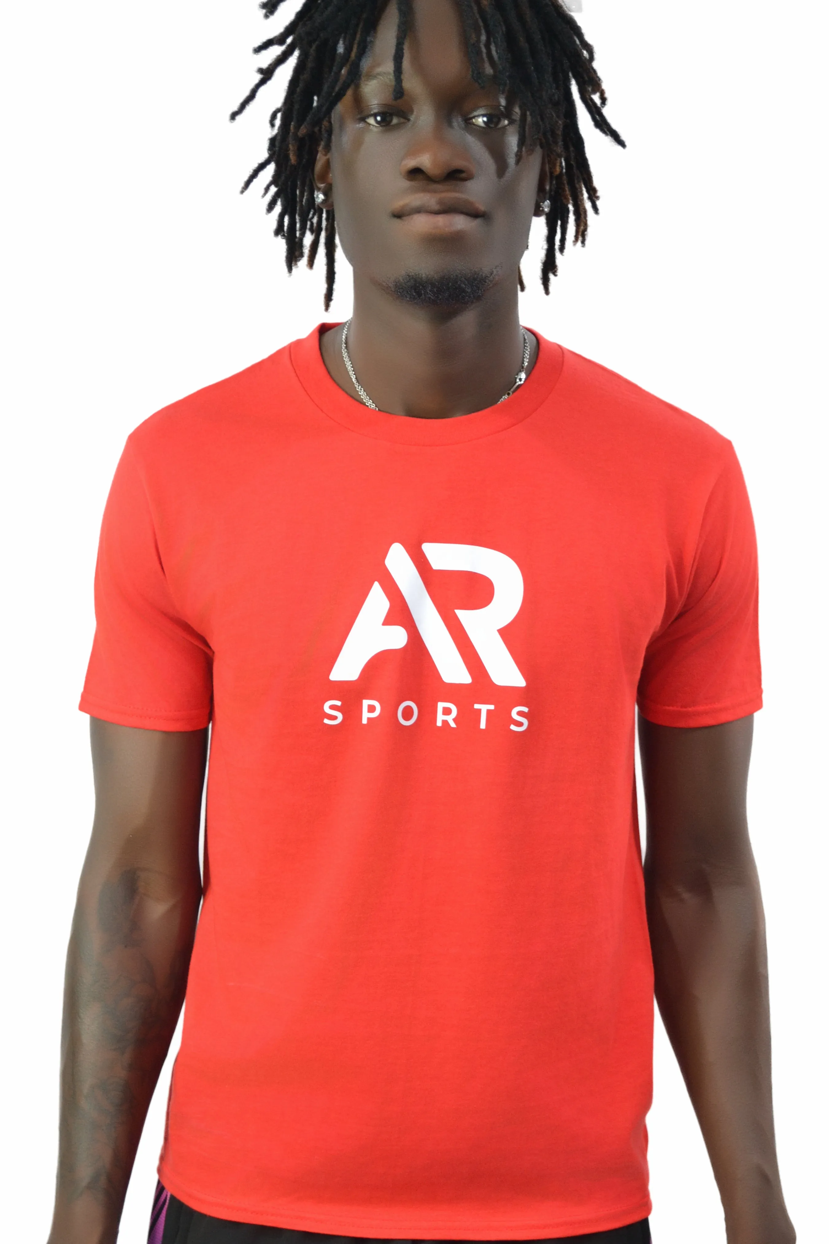 AR Sportswear Men's Front Logo Tee Shirt