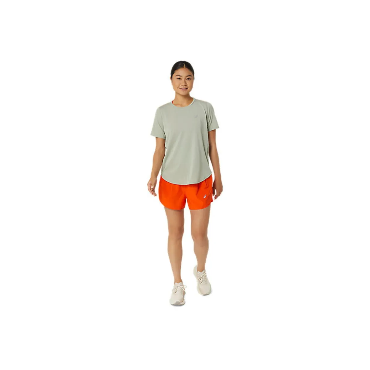 Asics Road 3.5In Orange Women's Shorts