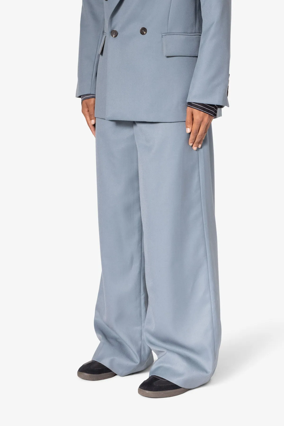 Baggy Suit Pants - Teal