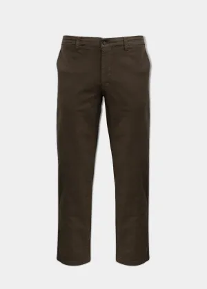 Bamforth Men's Chino Trouser In Olive - Regular Fit