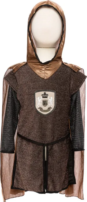 Brilliant Copper Knight Tunic with Cape Size 5-6