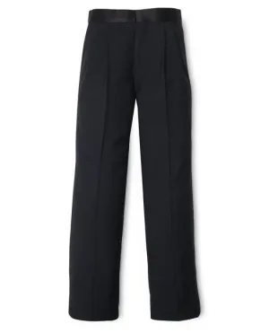 Brooks Brothers Boys Prep Tuxedo Pants Black