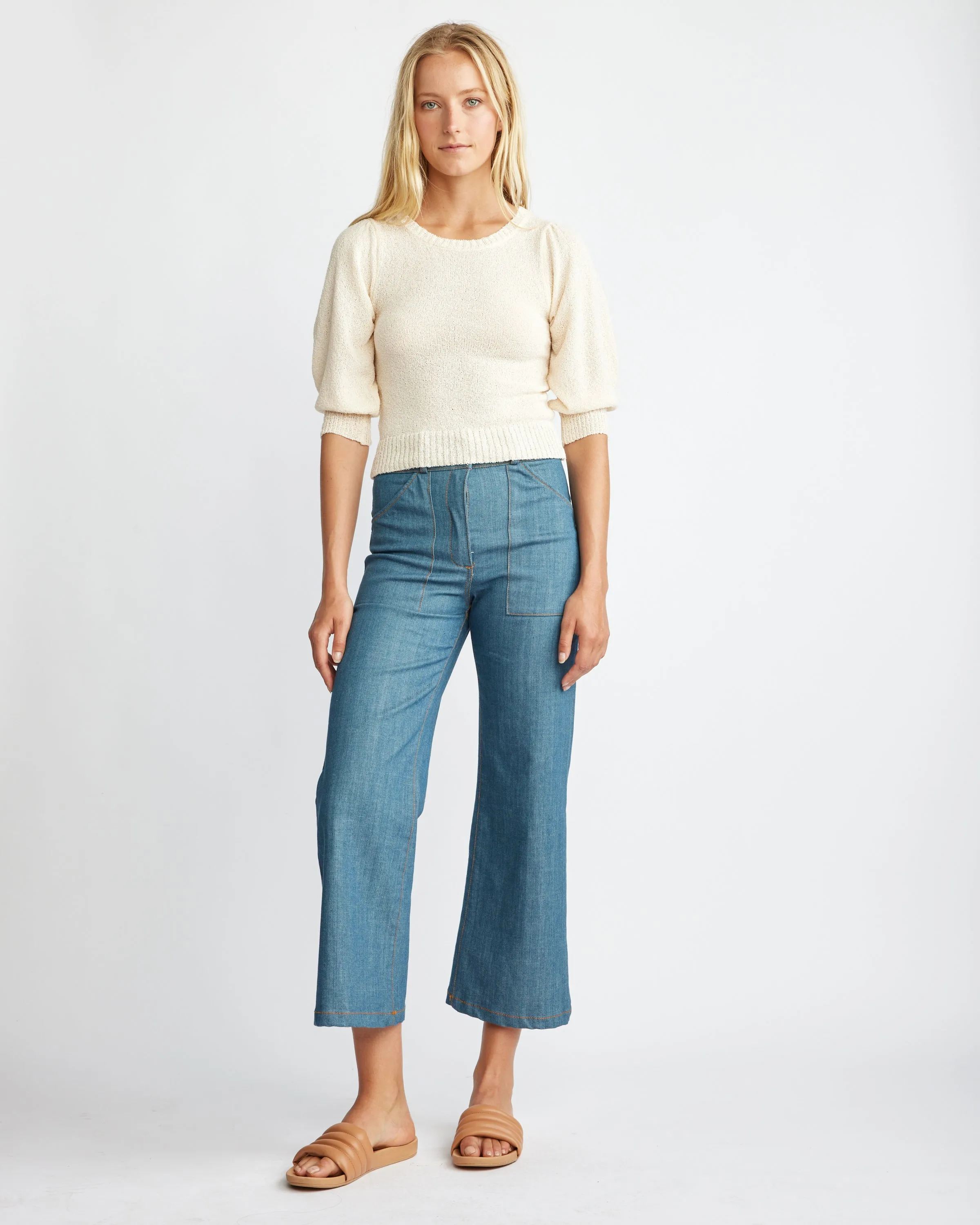 Casey Crop Sweater