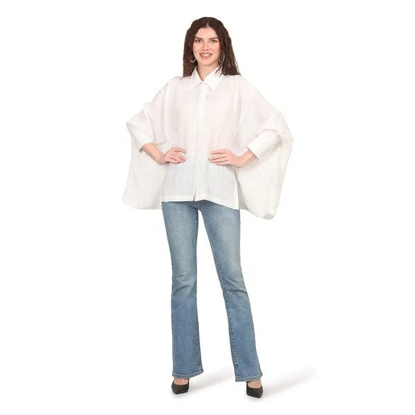 CCB Linen Batwing top