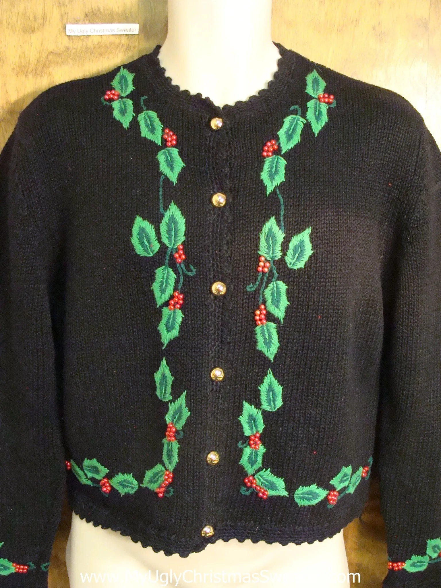 Cheap Ivy Themed Ugly Christmas Sweater