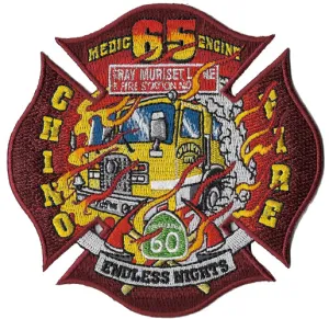 Chino, CA Engine 65 Yellow Apparatus Patch