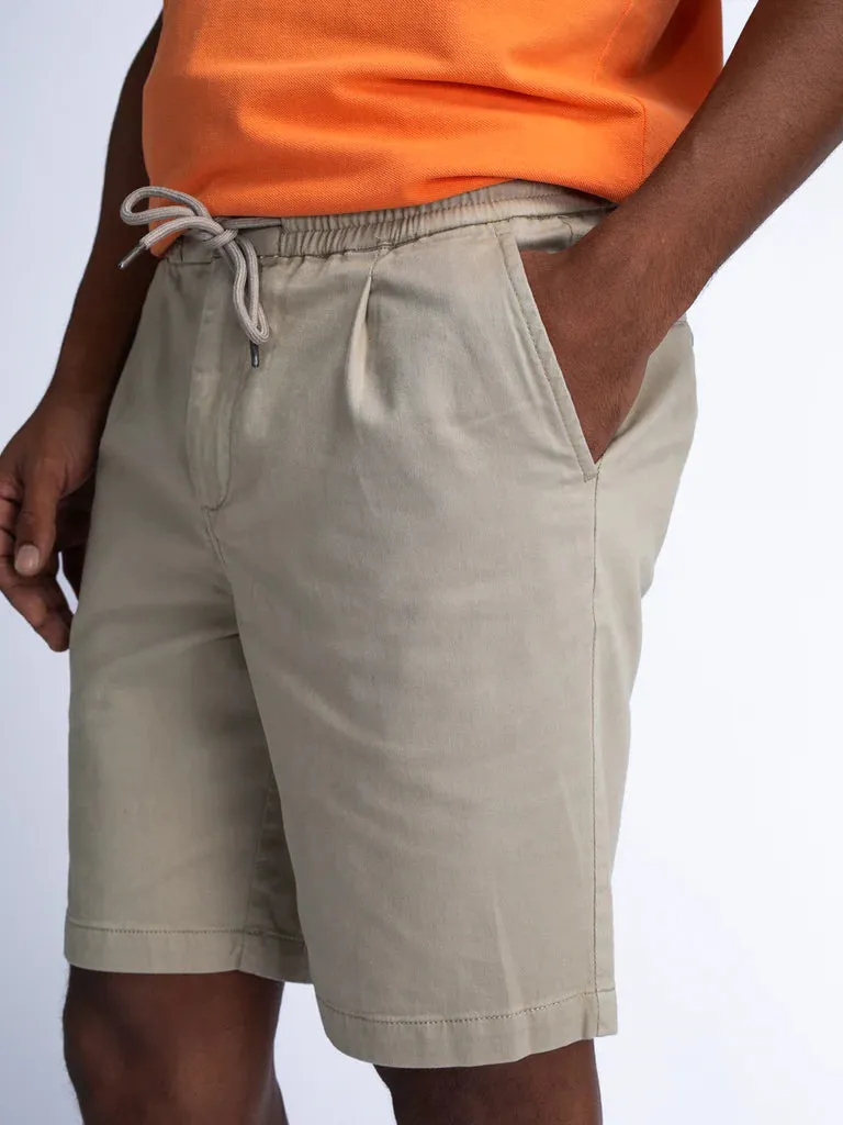 CHINO-SHORTS COCOBREEZE-Petrol