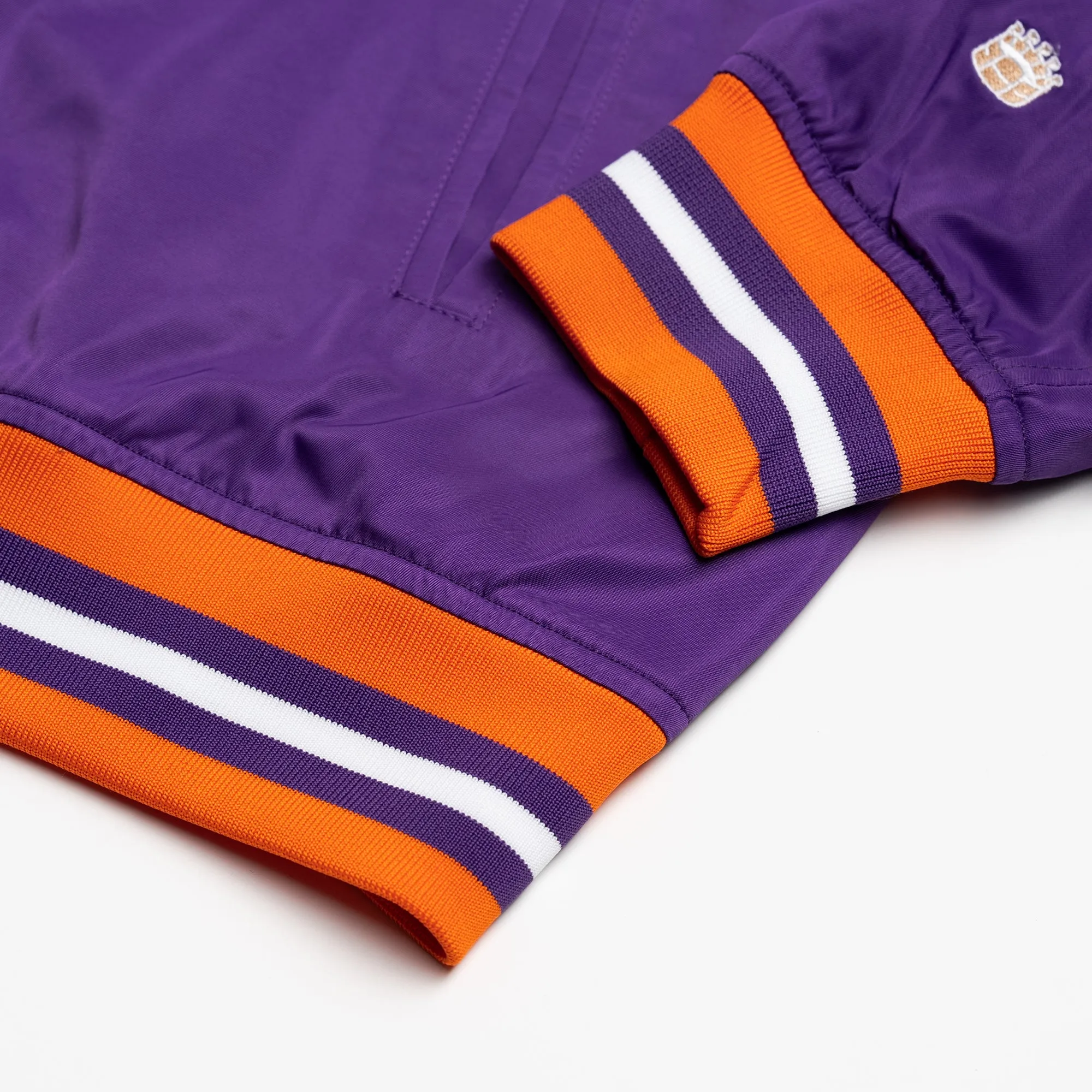 Clemson Tigers Vintage-Inspired Bomber Jacket