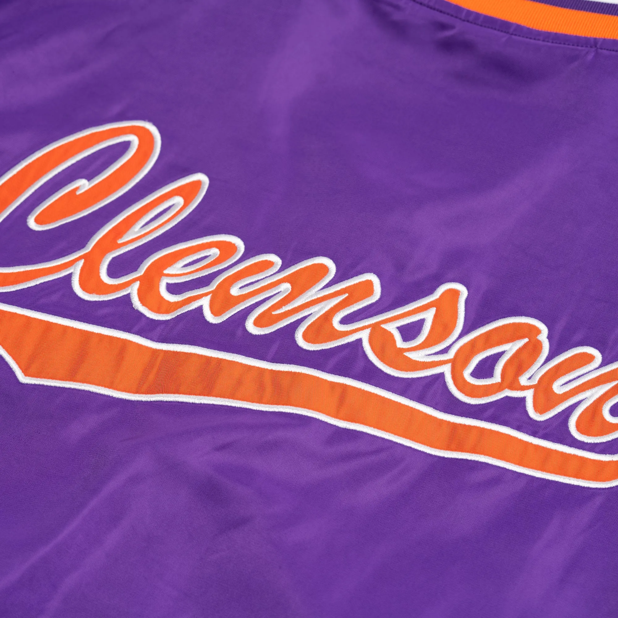 Clemson Tigers Vintage-Inspired Bomber Jacket