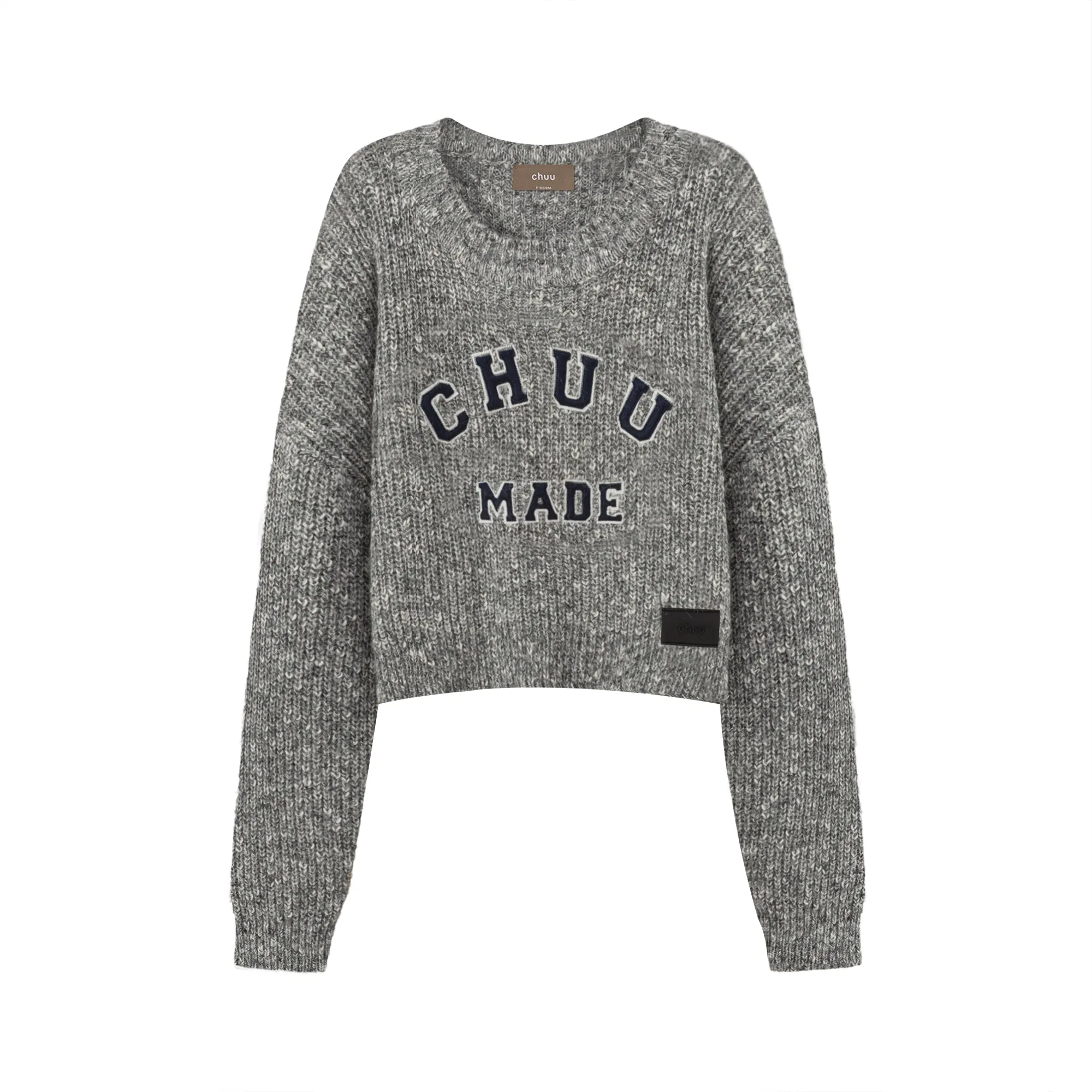 Crazy Chill Ribbed Loose Crop Knit Sweater