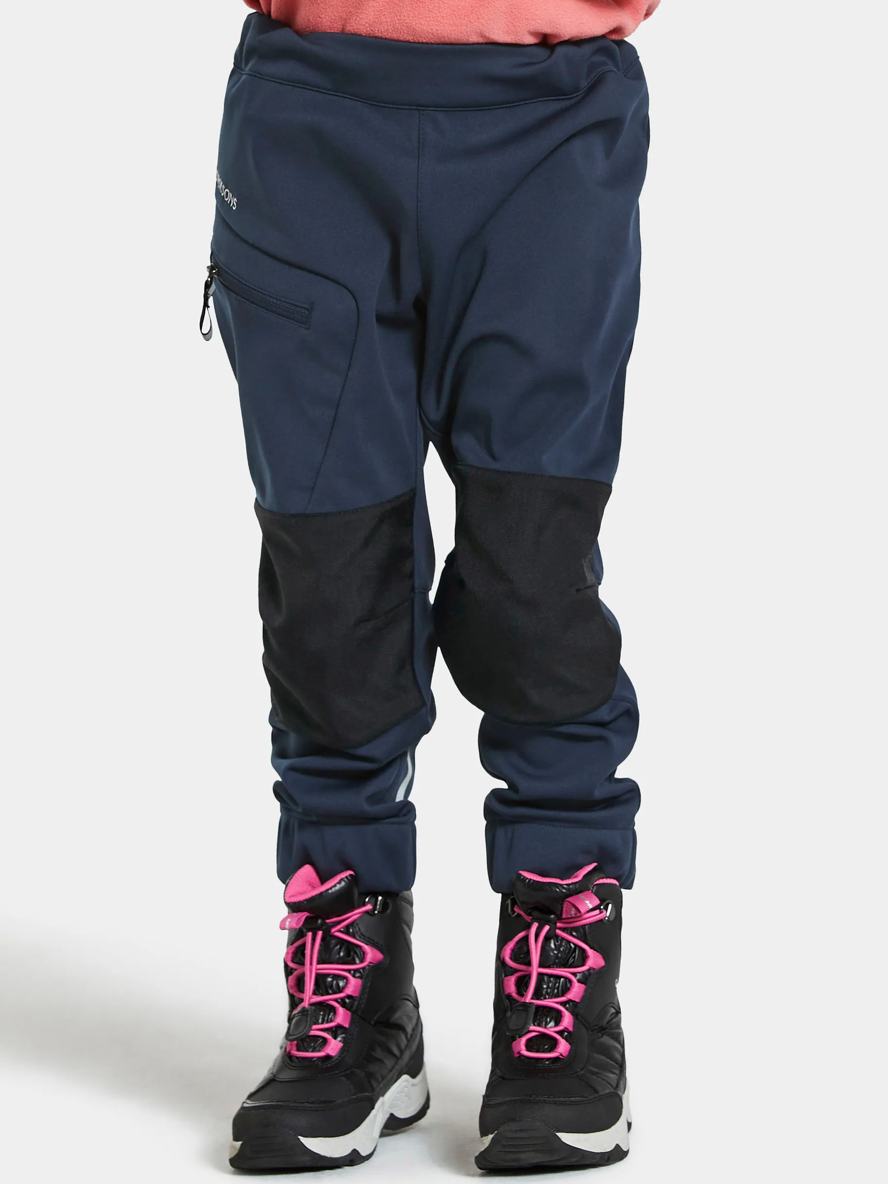 Didriksons Kids&#x27; Lövet Pants 6 Navy | Buy Didriksons Kids&#x27; Lövet Pants 6 Navy here | Outnorth