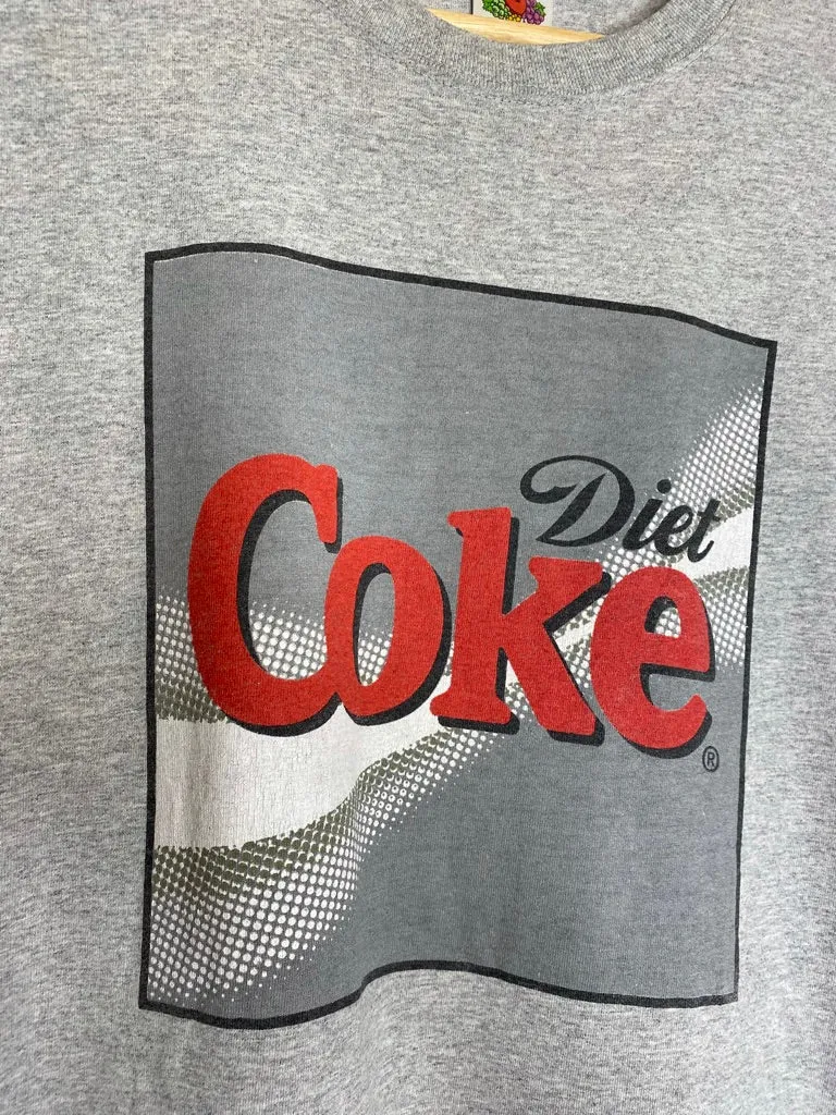 Diet Coke Soda McDonalds T-Shirt: L