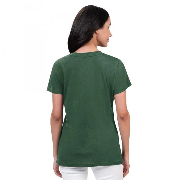 Edmonton Elks Ladies Key Move V-Neck - Green