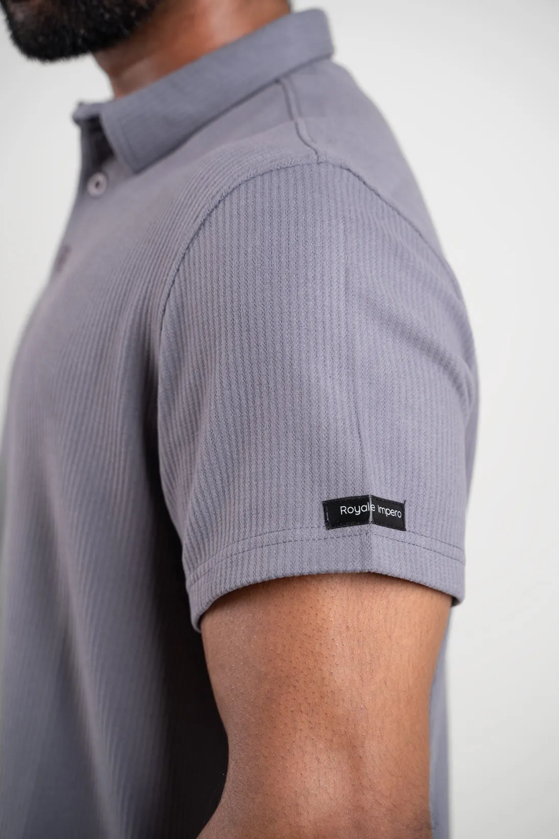 Elito Gray Polo Tshirt -  CloudSoft Polo  For Men