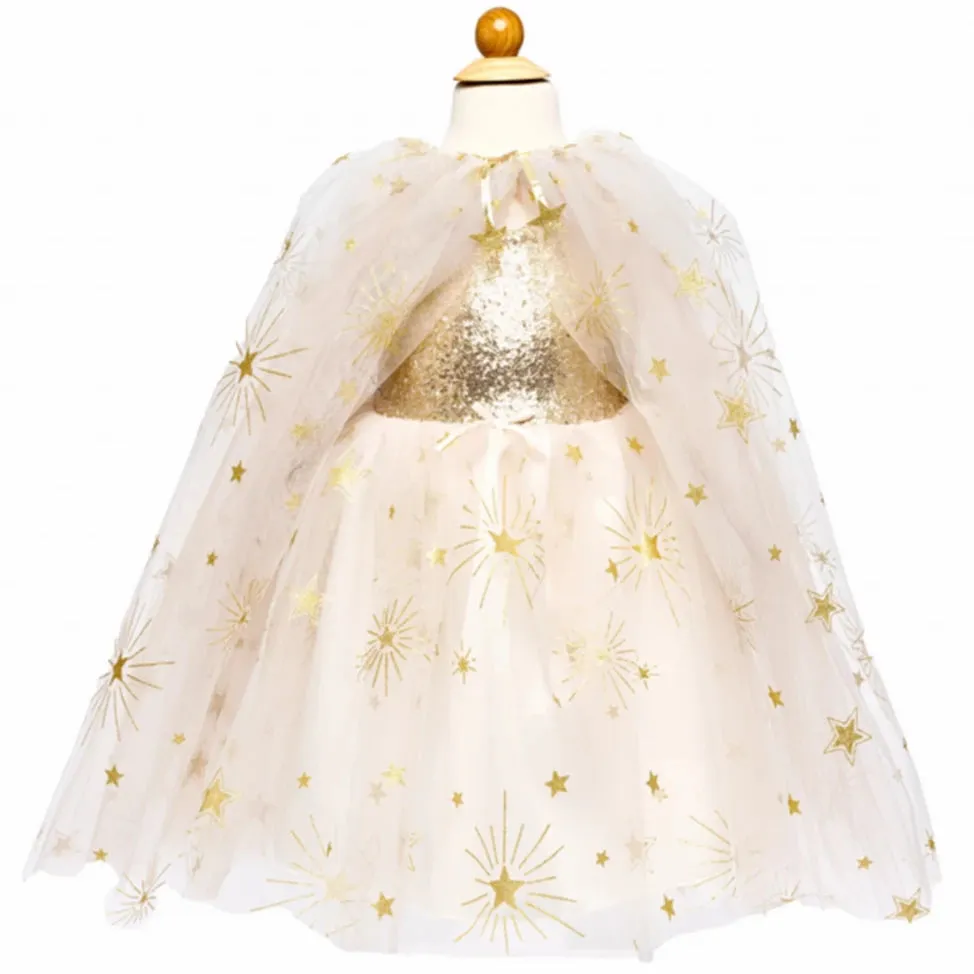 Golden Glam Party Cape 4-6