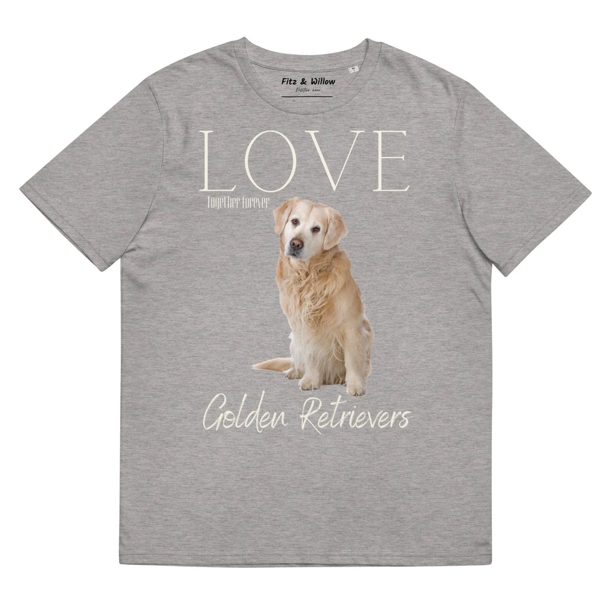 Golden Retriever Lovers, sustainable t-shirt