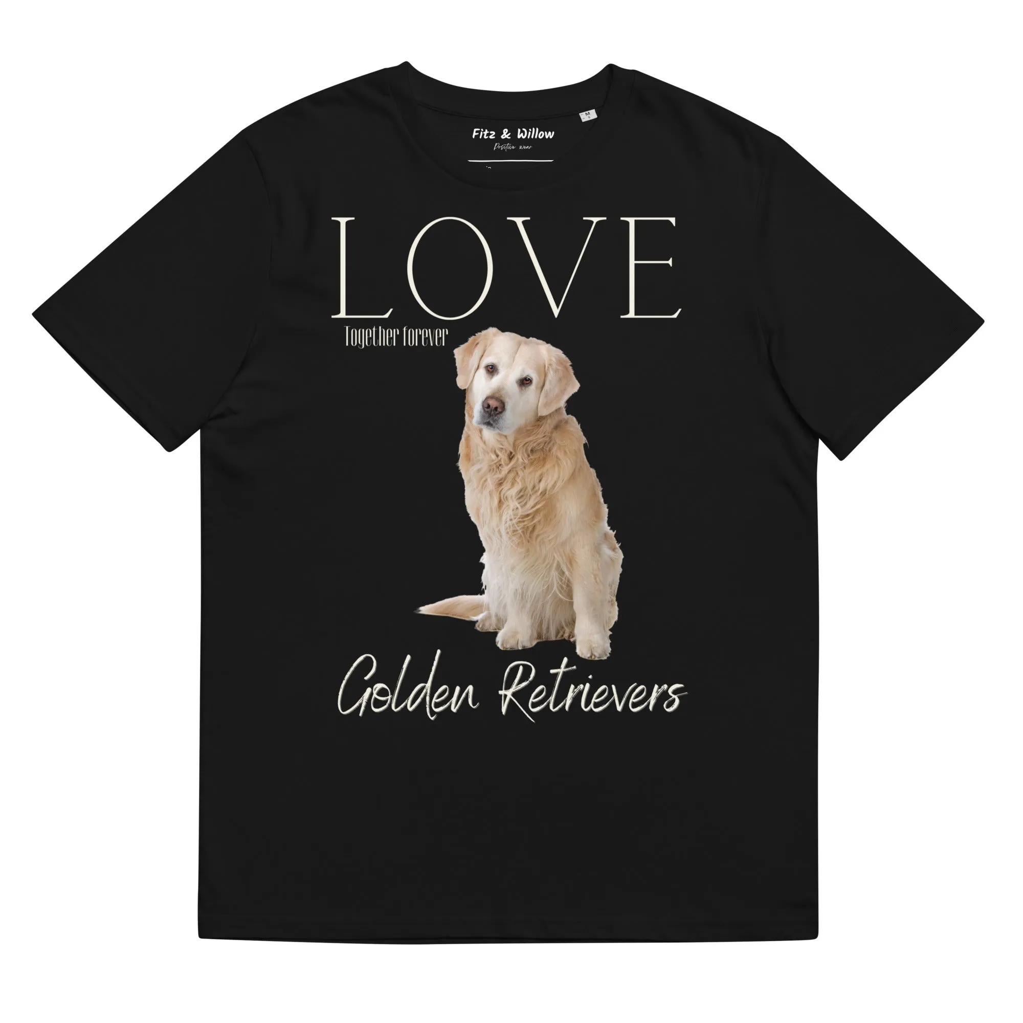 Golden Retriever Lovers, sustainable t-shirt