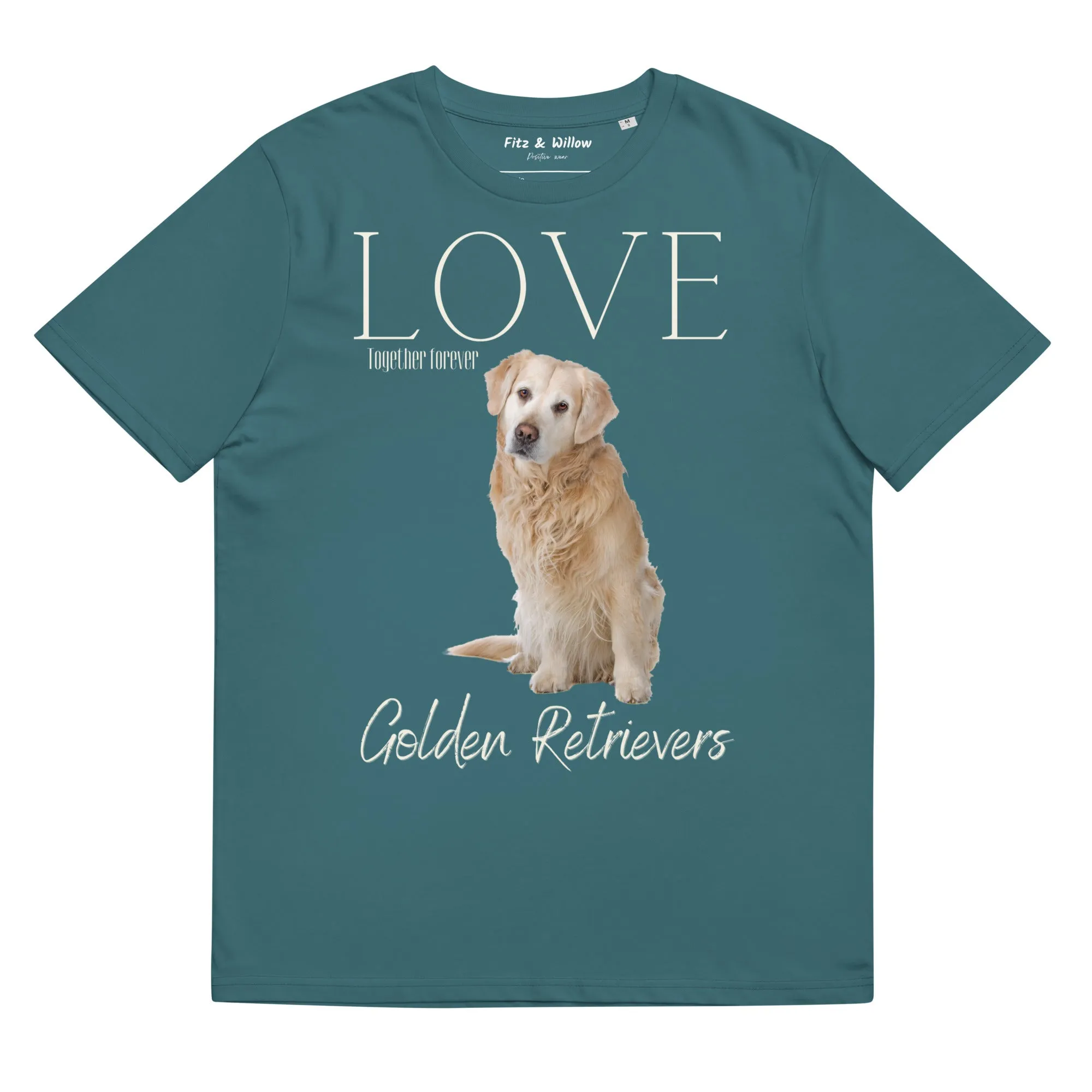 Golden Retriever Lovers, sustainable t-shirt