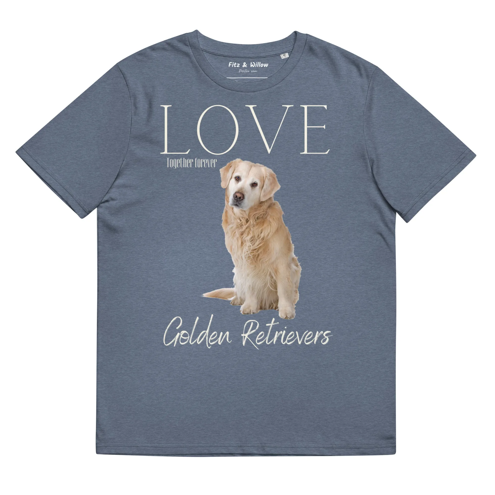 Golden Retriever Lovers, sustainable t-shirt