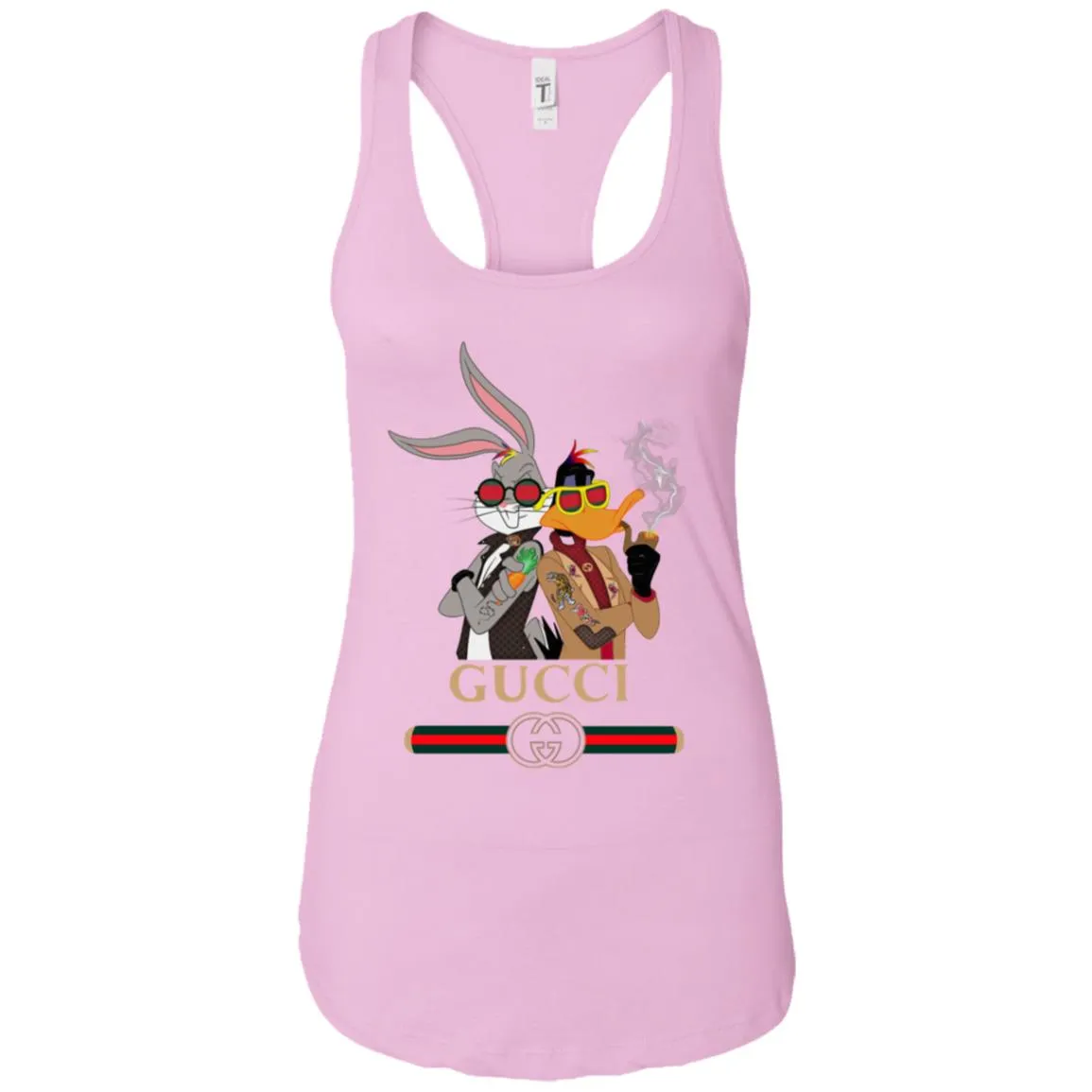 Gucci Trending T-shirt Rabbit And Donald T-shirt Women Tank Top