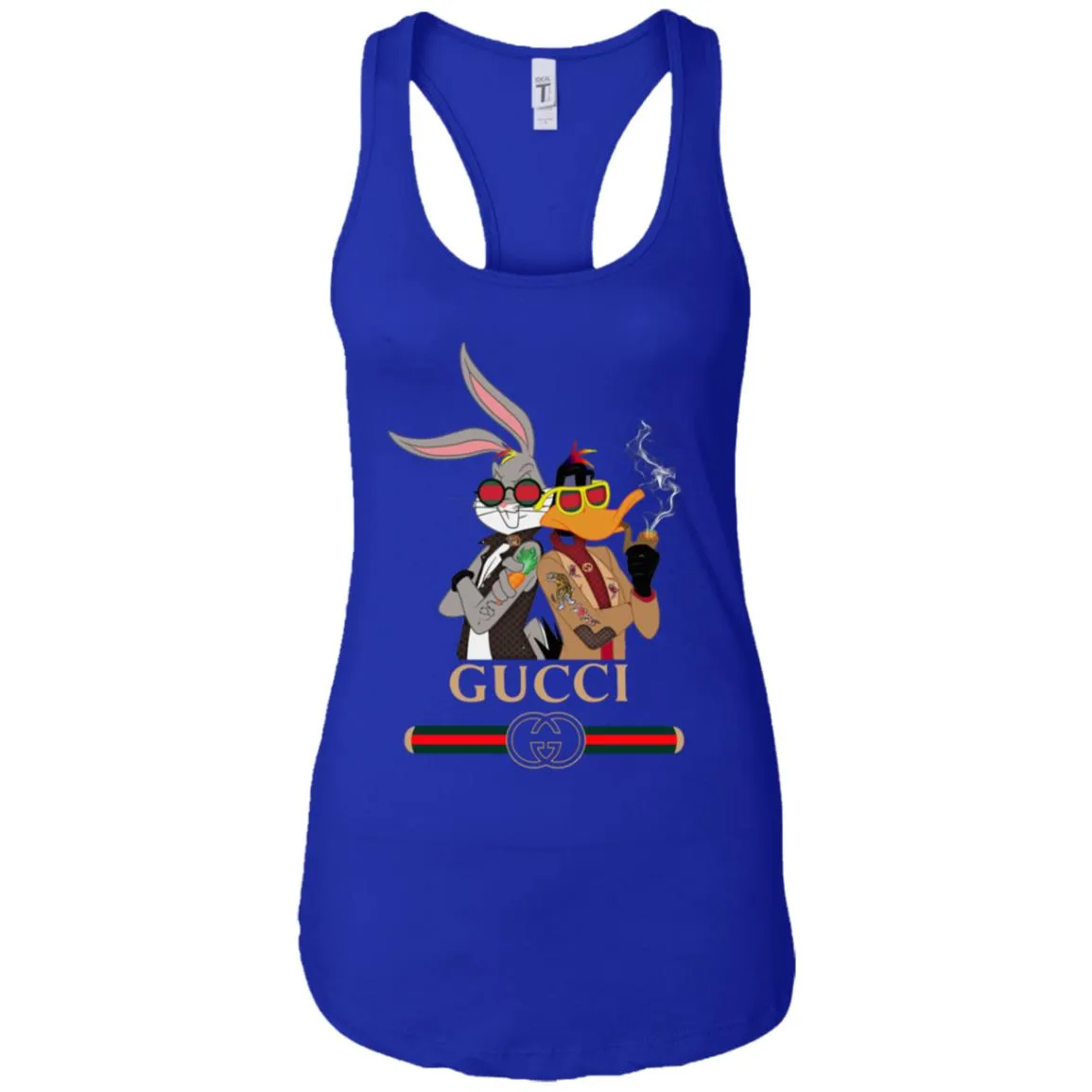 Gucci Trending T-shirt Rabbit And Donald T-shirt Women Tank Top