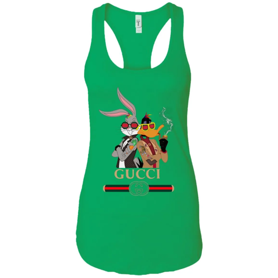 Gucci Trending T-shirt Rabbit And Donald T-shirt Women Tank Top