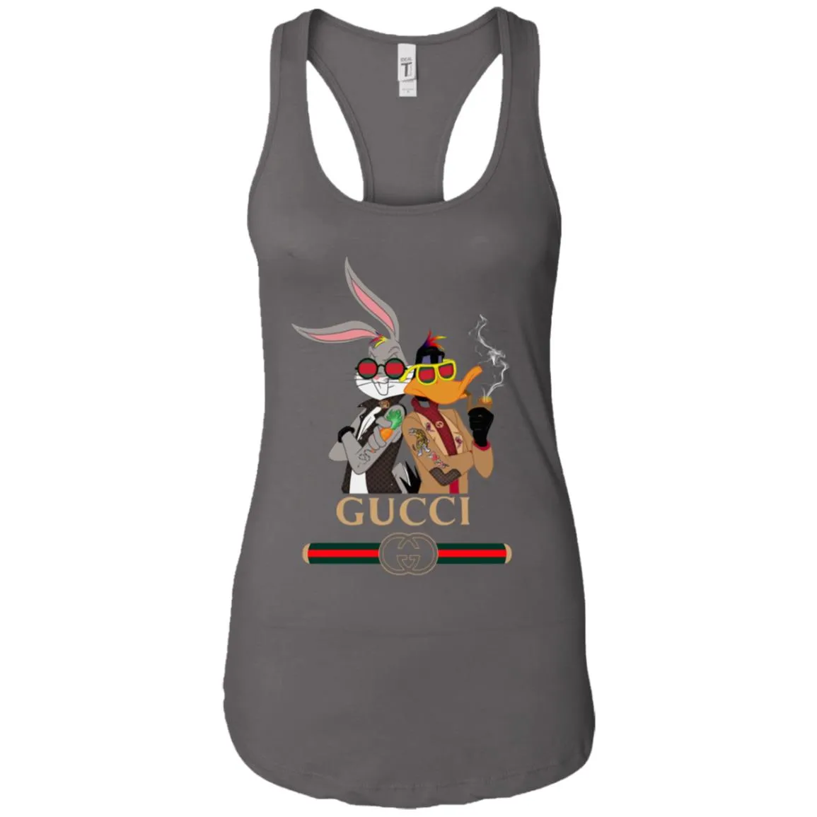 Gucci Trending T-shirt Rabbit And Donald T-shirt Women Tank Top