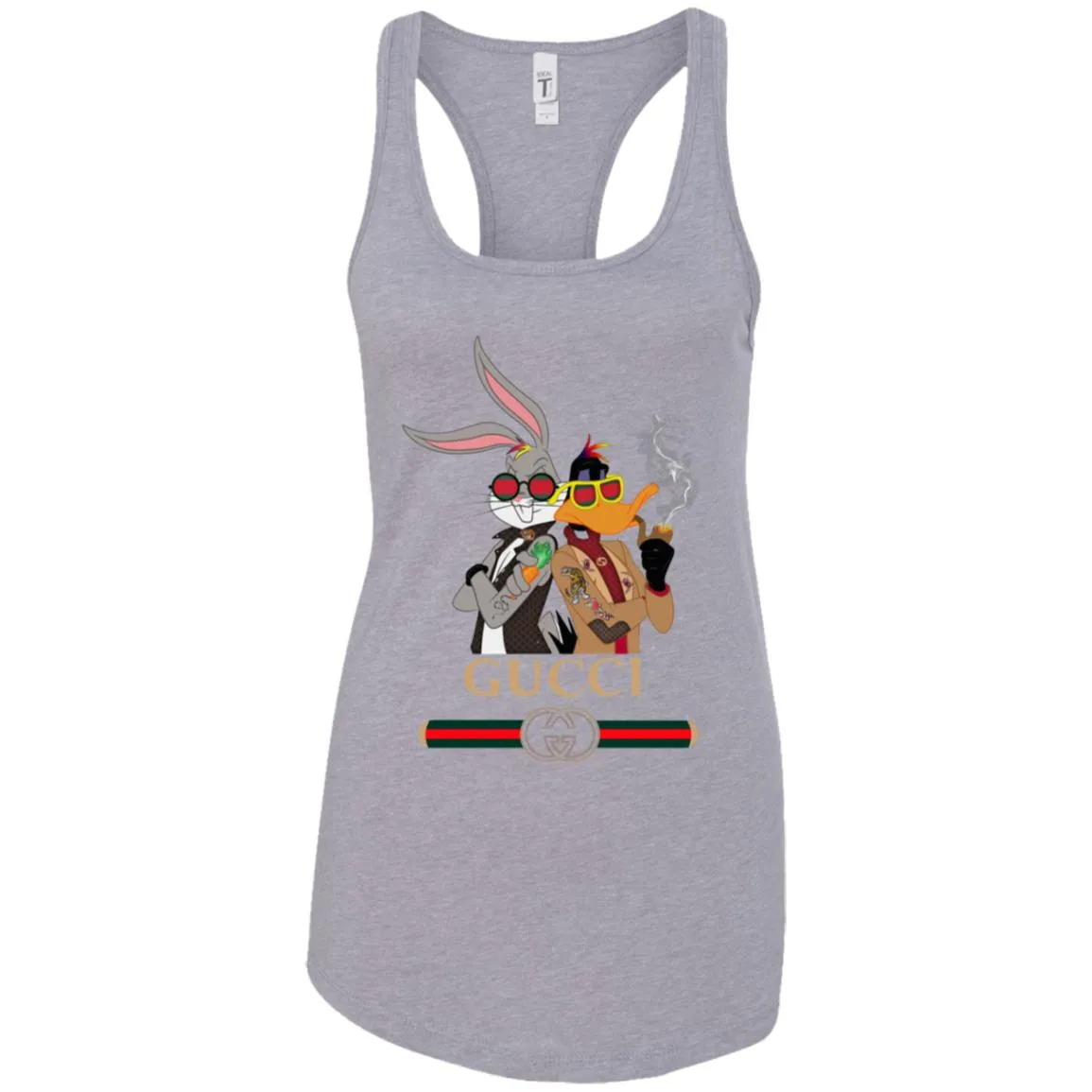 Gucci Trending T-shirt Rabbit And Donald T-shirt Women Tank Top