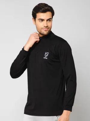 High Neck Sports Full Sleeves T-shirt