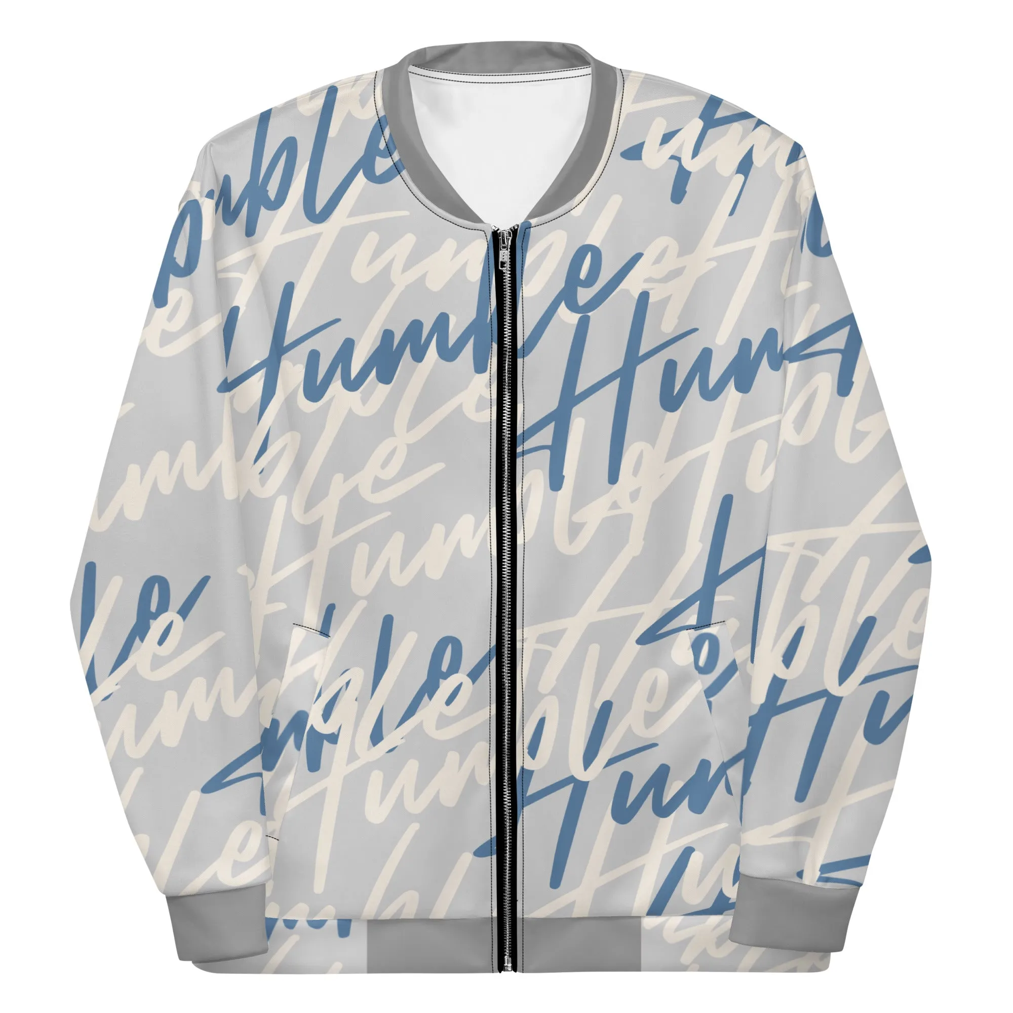 Humble Sportswear™ Women's Urban Silver Bomber Jacket