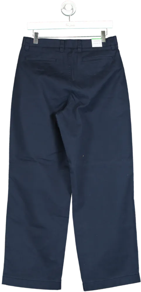 john lewis Blue Wide Chino Trouser W30