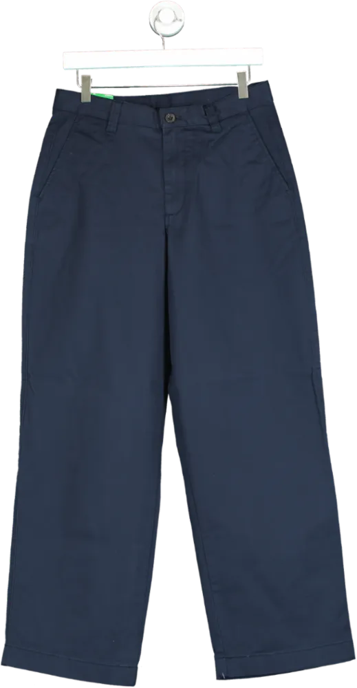 john lewis Blue Wide Chino Trouser W30