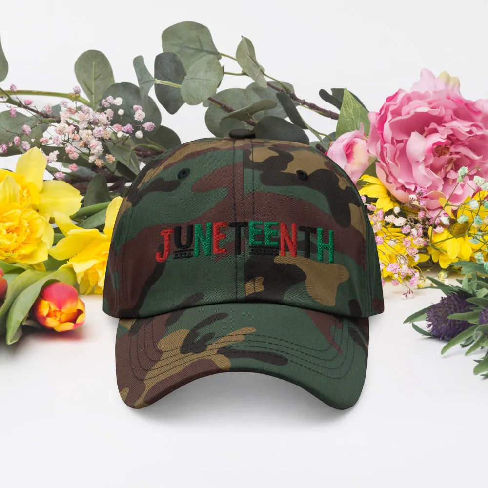 Juneteenth Pan African RBG Dad hat