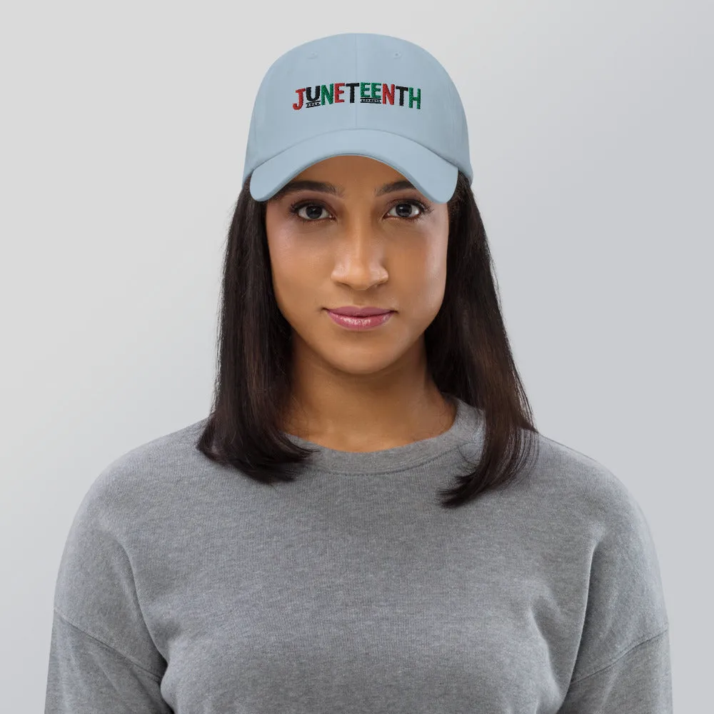 Juneteenth Pan African RBG Dad hat