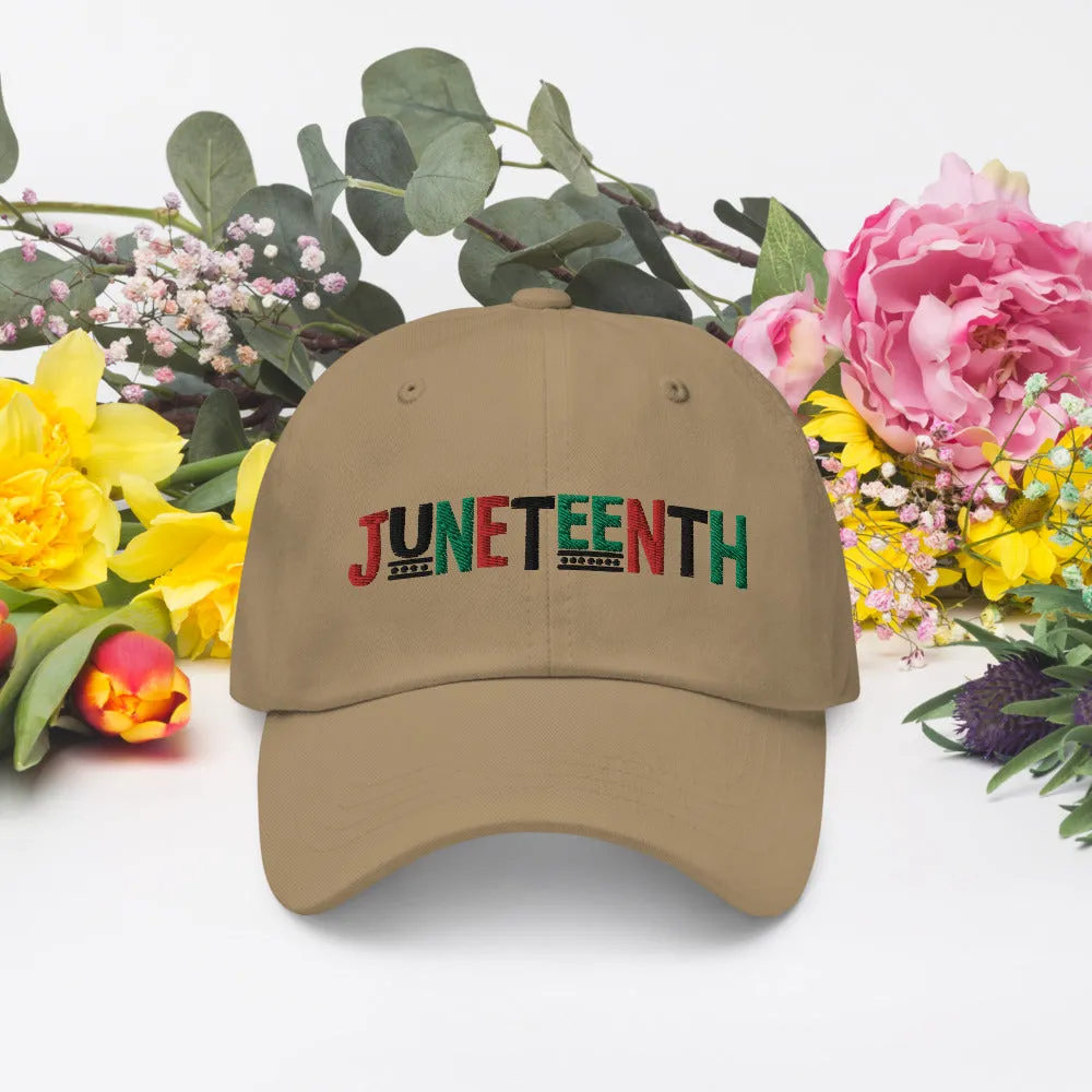 Juneteenth Pan African RBG Dad hat