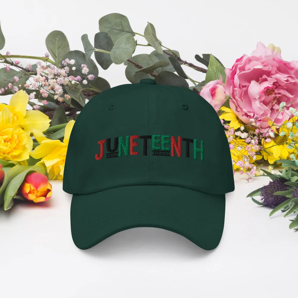 Juneteenth Pan African RBG Dad hat