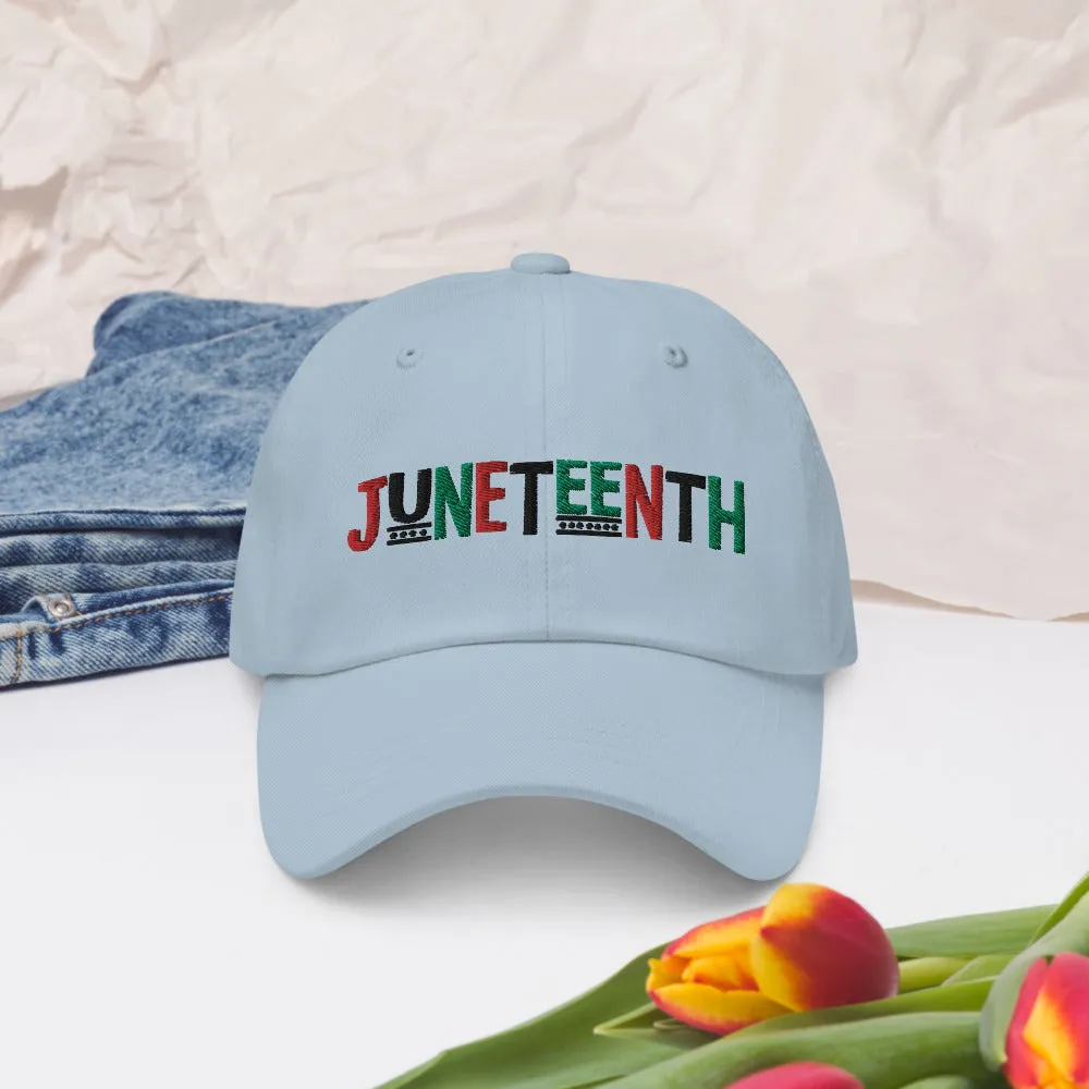 Juneteenth Pan African RBG Dad hat