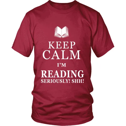 Keep Calm I'm Reading