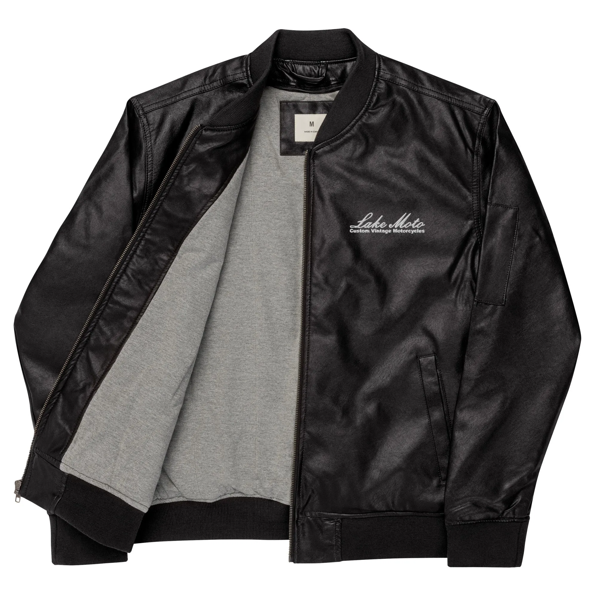 Lake Moto Bomber Jacket